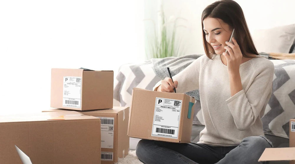 Günstigste Möglichkeiten zum Drucken von Versandetiketten als Kleinunternehmen