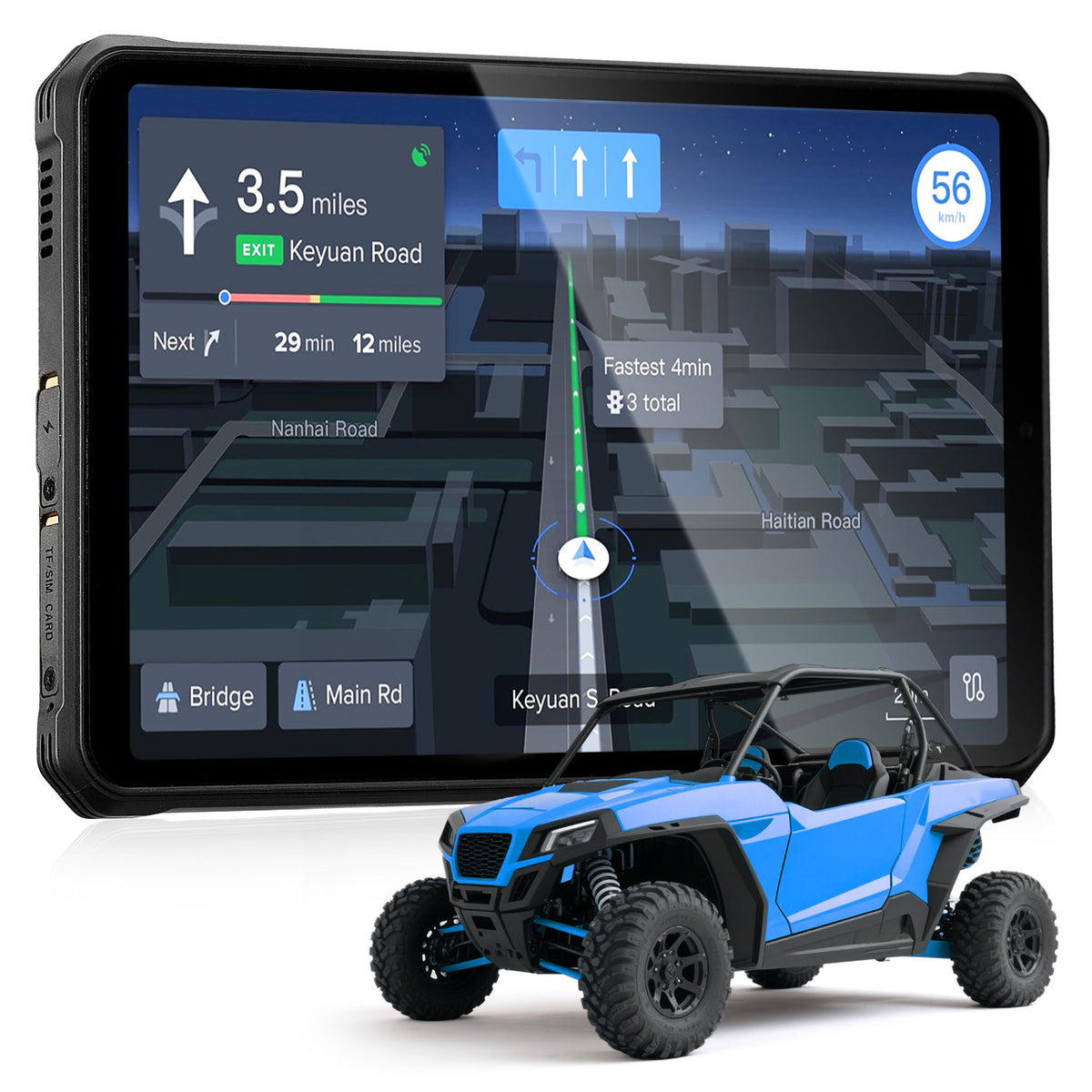 MUNBYN ILT03 robustes Android Tablet für Outdoor-Einsätze
