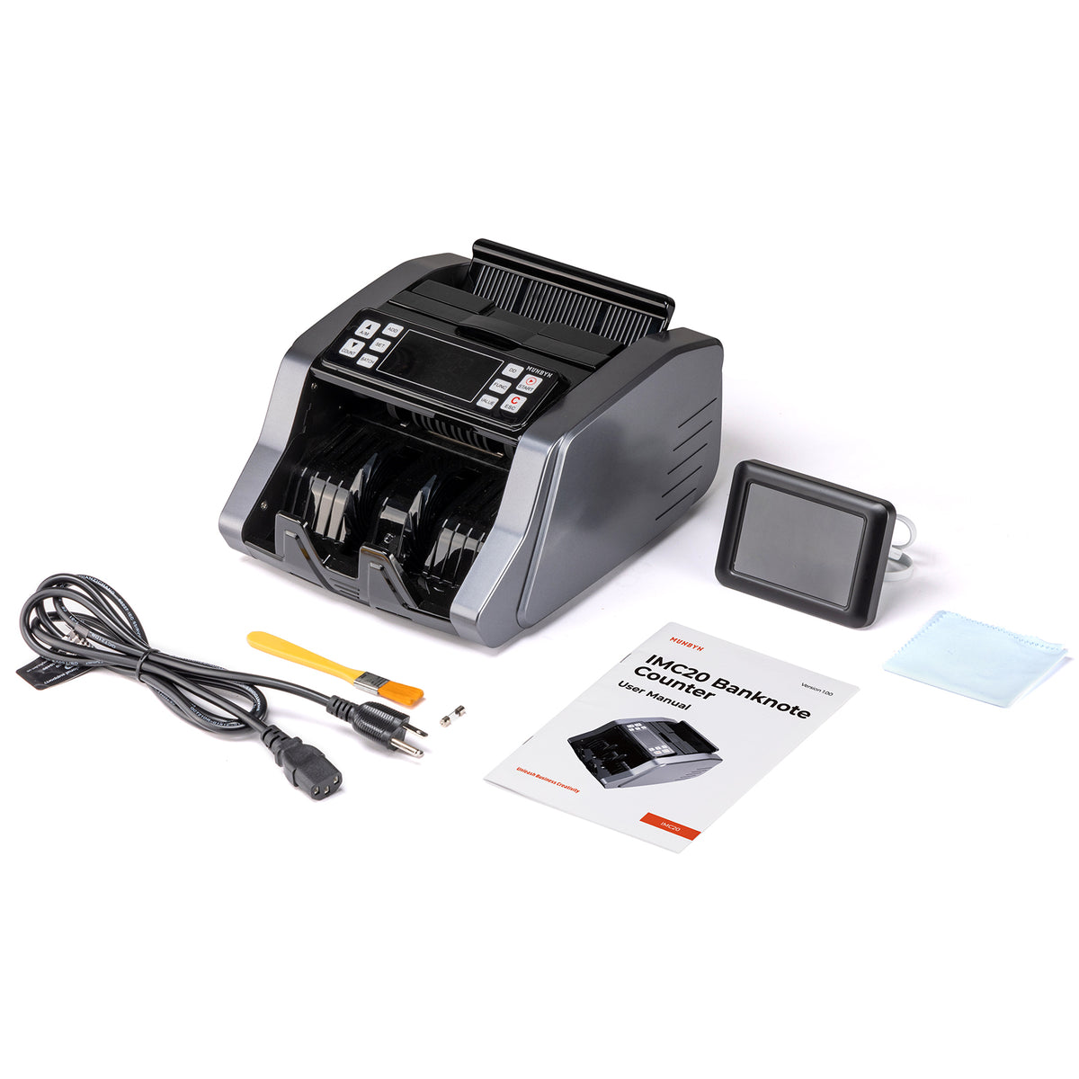 MUNBYN IMC20 geldtelmachine met valsgelddetectie