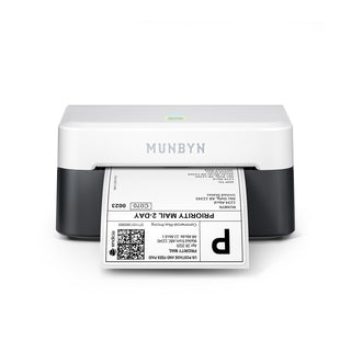 MUNBYN RW403B Bluetooth Thermodrucker für Versand- und Produktetiketten