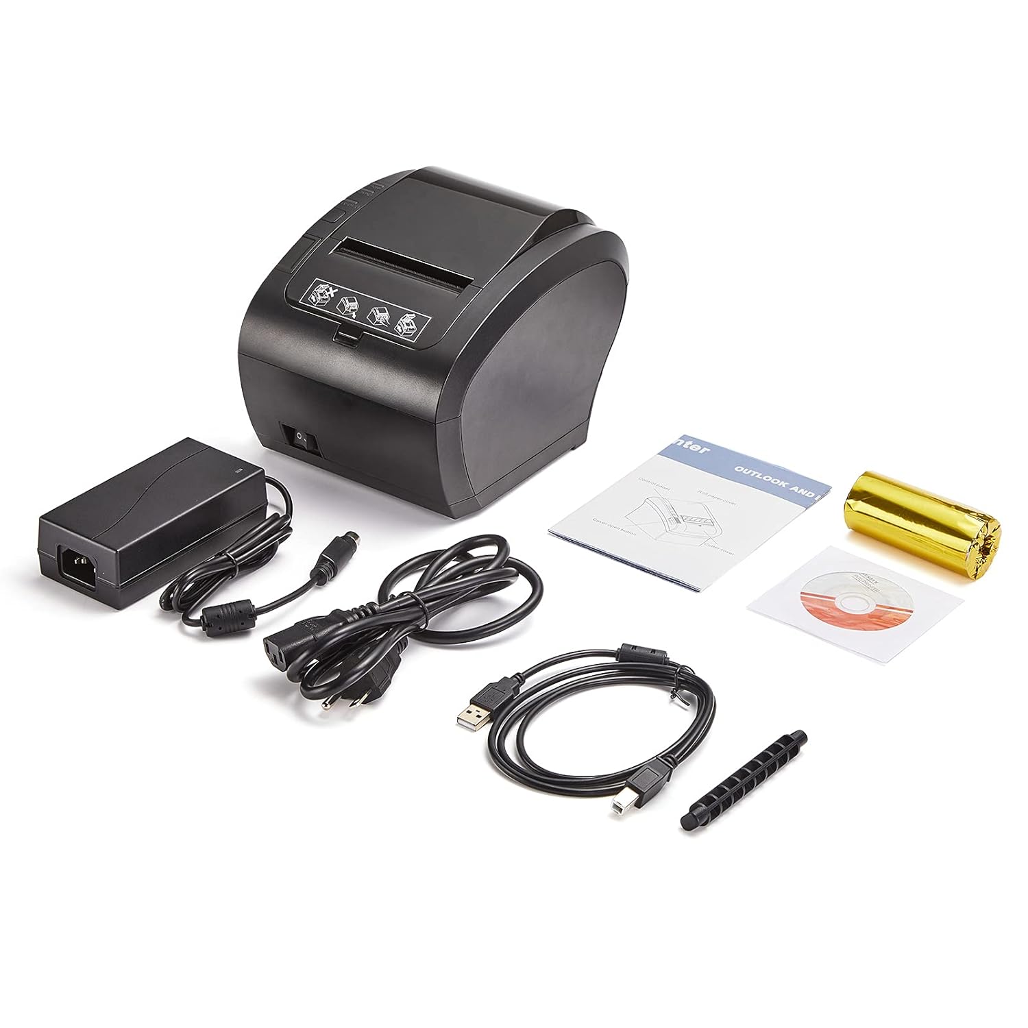 MUNBYN 047P-USEW WiFi + USB Thermal POS Receipt Printer