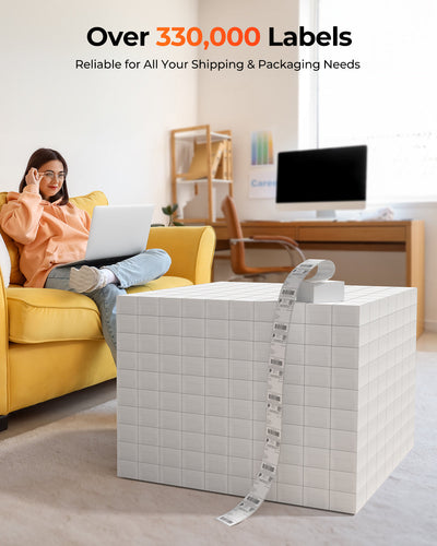 MUNBYN 130B Bluetooth Drucker & Kreis Etiketten Shopify Verpackung & Branding Klassisch Set