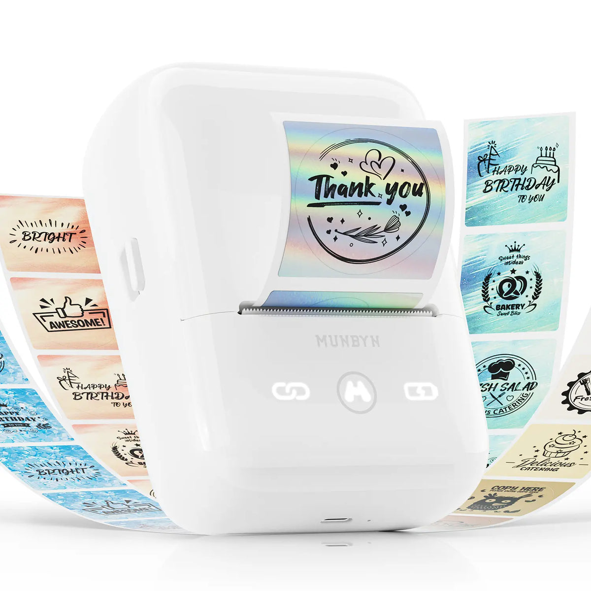 Munbyn FM226 Bluetooth tragbarer Thermodrucker