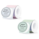 MUNBYN 2" Morandi ronde labels voor product en verpakking