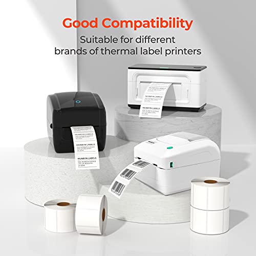MUNBYN RealWriter 401AP 300DPI AirPrint Drucker & Rechteck Etiketten Bäckerei iOS Set