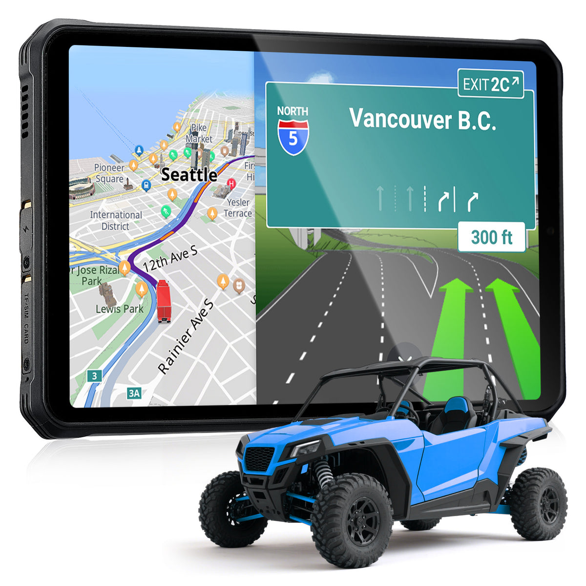 MUNBYN ILT03 Rugged Android Tablet for Outdoor Use