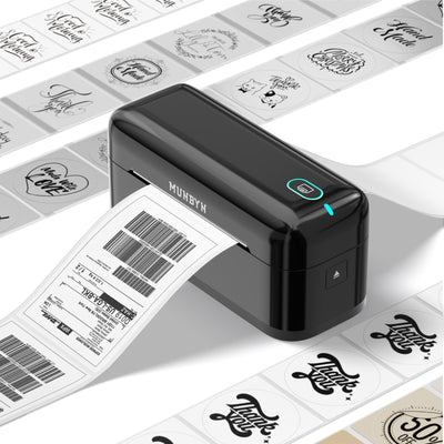 MUNBYN RW402B Bluetooth Thermodrucker für tägliche Versandetiketten