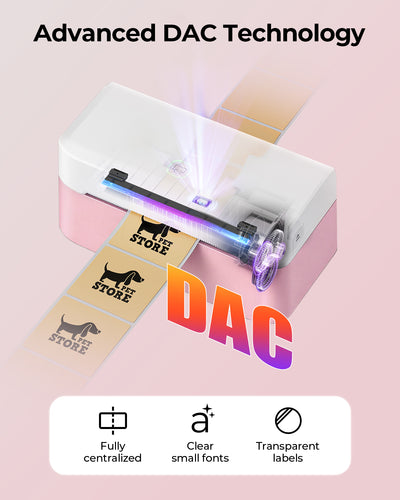 MUNBYN RW403B Bluetooth thermische labelprinterkit voor verzend- en productlabels