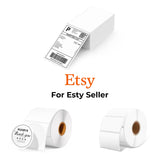 MUNBYN Etsy handmade winkel labelset voor verpakking en verzending