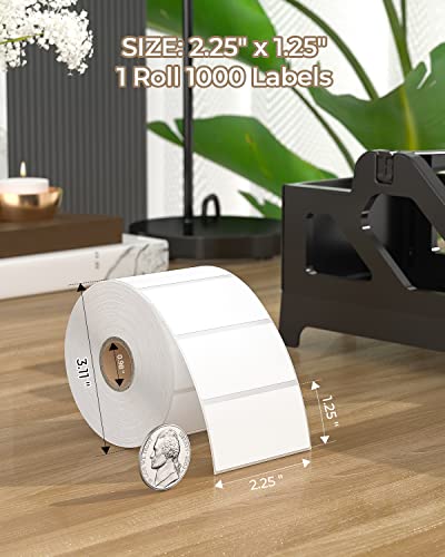MUNBYN RealWriter 941BP 300DPI Bluetooth Drucker & Rechteck Etiketten Handgemacht Verpackung Starter Set