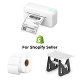 MUNBYN RealWriter 402B Bluetooth Drucker & 4x6 Etiketten Shopify Versand Elegant Set