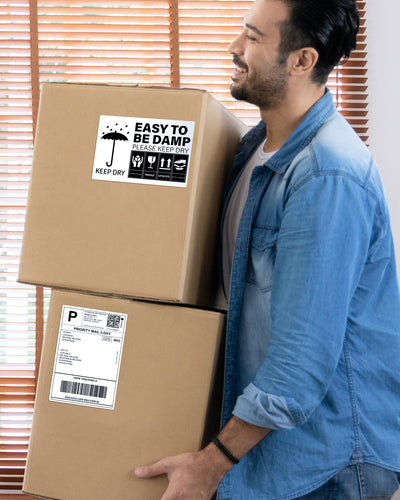MUNBYN 4" x 6" Thermal Shipping Labels for Package Shipping
