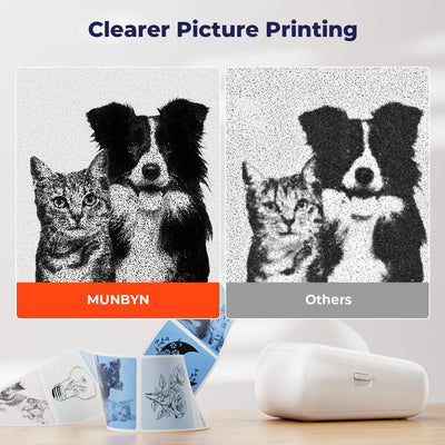 Munbyn FM226 Bluetooth tragbarer Thermodrucker