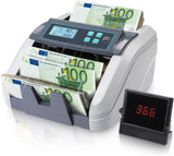 MUNBYN IMC51 Machine compteuse de billets pour le comptage des espèces en EUR