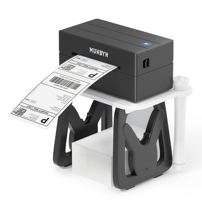 MUNBYN ILH02 3-in-1 Label Holder for Printers and Rolls