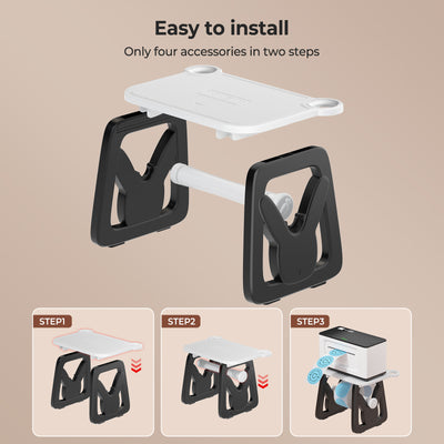 MUNBYN ILH02 3-in-1 Label Holder for Printers and Rolls
