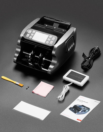MUNBYN IMC22 Machine compteuse de billets pour dénominations mélangées