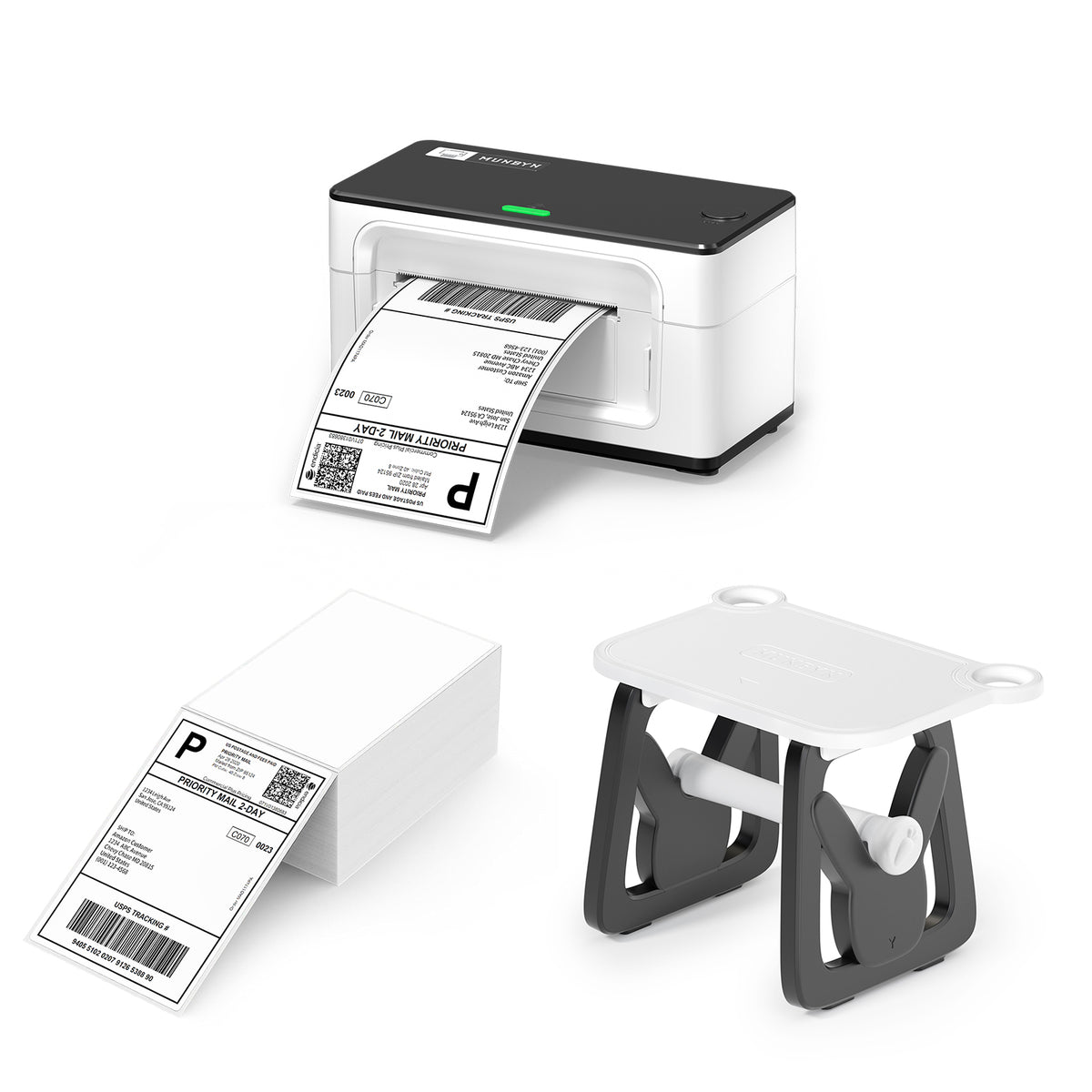 MUNBYN RW941B Bluetooth Thermal Printer Kit for High Shipping Demand