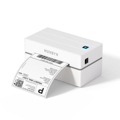 MUNBYN RW130B Bluetooth Thermodrucker für Versand und einfache Produktetiketten